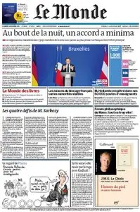 Le Monde & Le Monde des Livres & Dossier du Vendredi 28 Octobre 2011