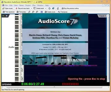 Neuratron AudioScore Ultimate 7.0.1