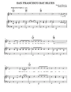 San francisco bay blues - Eric Clapton (Piano-Vocal-Guitar)