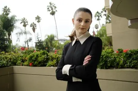 Thomasin McKenzie by Eric Charbonneau at the Los Angeles premiere of 'Last Night in Soho'