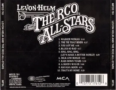 Levon Helm - Levon Helm and the RCO All-Stars - 1977 (1992) [MFSL]