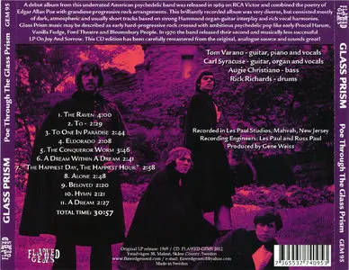 Glass Prism - Poe Through The Glass Prism (1969) [Reissue 2012]