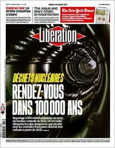 Libération du Mardi 28 Mars 2017