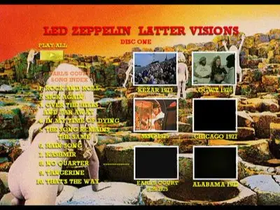 Led Zeppelin: Early Visions (1957-1972) & Latter Visions (1973-1980) Re-up