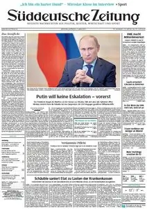 Süddeutsche Zeitung vom Mittwoch, 05. März 2014