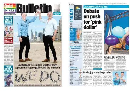The Gold Coast Bulletin – November 16, 2017