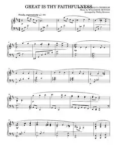 Great is Thy Faithfulness - Thomas O. Chisholm (Piano Solo)