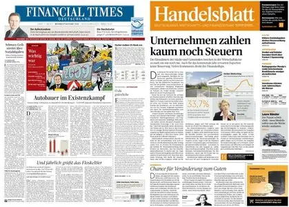 Handelsblatt und FinancialTimesDeutschland vom 23.12.2009