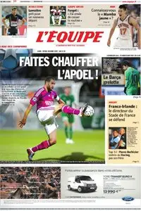 L'Equipe Edition du Mardi 14 Février 2012