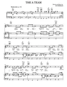 The A Team - Ed Sheeran (Piano-Vocal-Guitar)