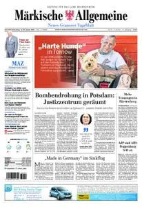 Märkische Allgemeine Neues Granseer Tageblatt - 12. Januar 2019