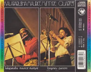 Kalaparusha Maurice McIntyre Quartet - Peace And Blessing (1997)