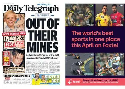 The Daily Telegraph (Sydney) – April 10, 2018