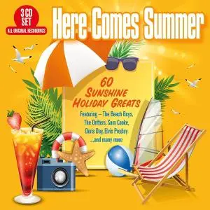 VA - Here Comes Summer: 60 Sunshine Holiday Greats (3CD, 2021)