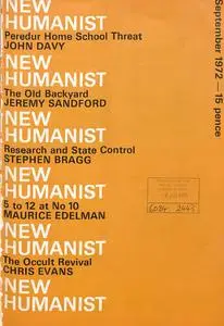 New Humanist - September 1972