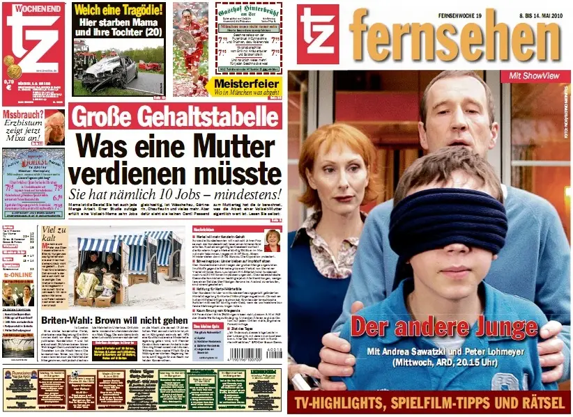 TZ München Wochenendausgabe vom 8./9. Mai 2010