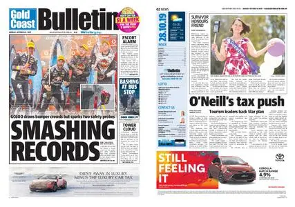 The Gold Coast Bulletin – October 28, 2019