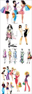 Vector - Fashion woman