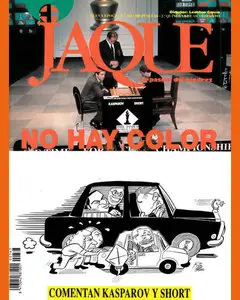 JAQUE • La pasion del Ajedrez • Numero 363 • Octubre 1993 (Spanish)