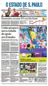 Jornal O Estado de São Paulo - 26 de julho de 2012 - Quinta