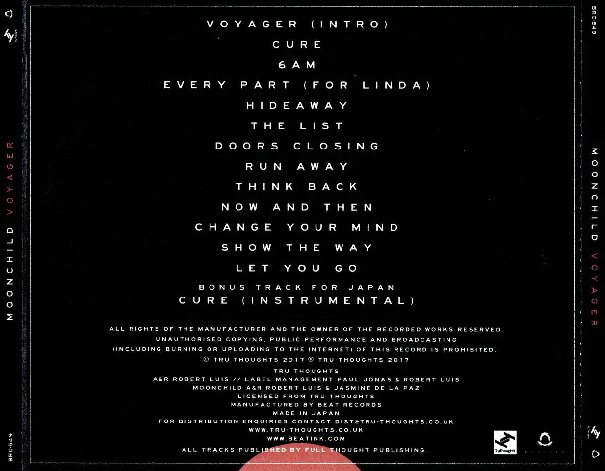 Moonchild - Voyager (Japan Edition) (2017)