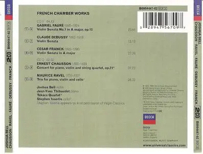 Joshua Bell - Chausson, Ravel, Faure, Debussy, Franck (2005) (Repost)