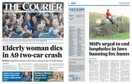 The Courier Perth & Perthshire – October 25, 2022