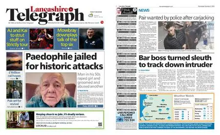 Lancashire Telegraph (Blackburn, Darwen, Hyndburn, Ribble Valley) – December 08, 2021