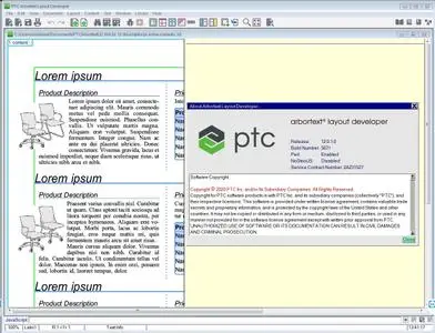 PTC Arbortext Layout Developer 12.0.1.0