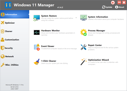 Yamicsoft Windows 11 Manager 1.4.2 (x64) Multilingual + Portable