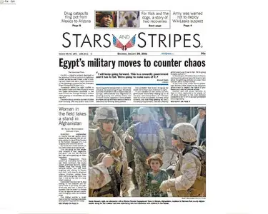 STARS AND STRIPES NEWSPAPER 29 JANUARY 2011