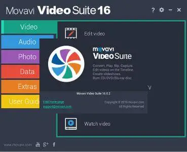 Movavi Video Suite 16.0.2 Multilingual Portable