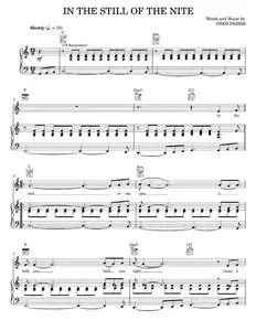 In The Still Of The Nite (I'll Remember) - Boyz II Men, The Five Satins (Piano-Vocal-Guitar)