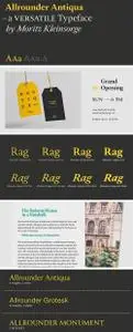 Allrounder Antiqua Font Family