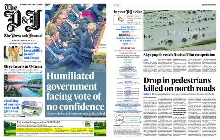 The Press and Journal Highlands and Islands – January 16, 2019