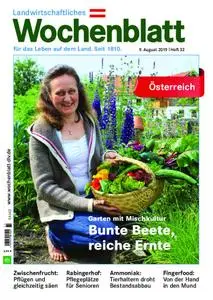 Bayerisches Landwirtschaftliches Wochenblatt Oesterreich - 08. August 2019