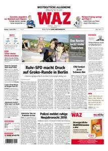 WAZ Westdeutsche Allgemeine Zeitung Essen-Steele/Kray - 02. Januar 2018