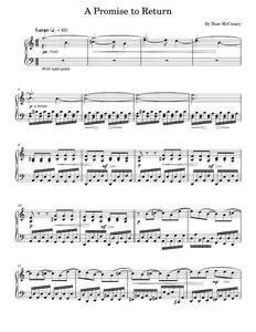 A Promise To Return - Battlestar Galactica TV Series, Bear McCreary (Piano Solo)