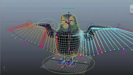 Rigging a Winged Animal in Maya