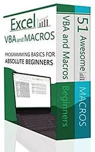 Excel VBA Bundle (2 Books): Excel VBA and Macros and 51 Awesome Macros