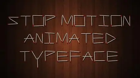 Stop Motion Typeface - Project for After Effects (VideoHive) 15801290