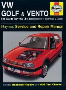 Mark Coombs, Spencer Drayton, "VW Golf and Vento Service and Repair Manual: Petrol and Diesel 1992 to 1998"