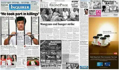Philippine Daily Inquirer – November 28, 2009