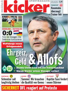 Kicker Magazin No 93 vom 15 November 2012