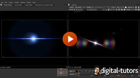 Digital-Tutors - Building a Custom Flare Tool in NUKE