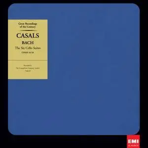 Pablo Casals - JS Bach: The Six Cello Suites (1946/2012) [Official Digital Download 24-bit/96kHz]