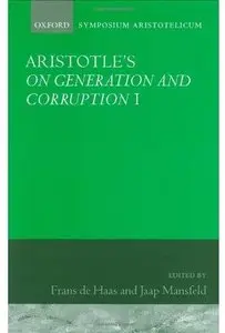 Aristotle's On Generation and Corruption I
