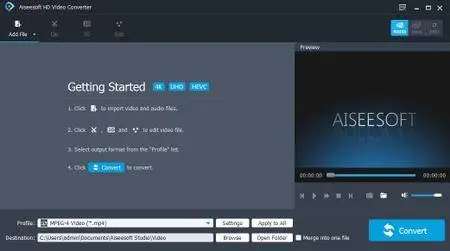 Aiseesoft HD Video Converter 9.2.10 Multilingual + Portable