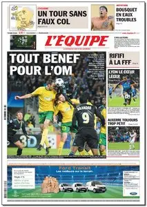 L'Equipe - Mercredi 20 Octobre 2010