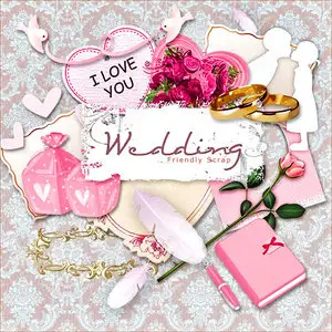 Scrap set - Wedding